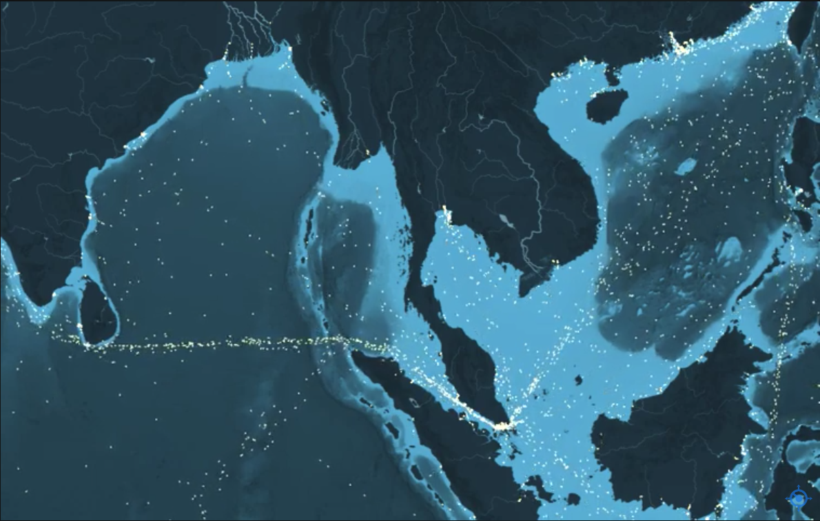 Oil Tankers Map